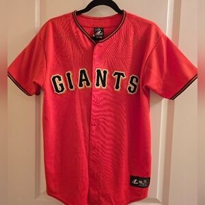 Majestic Giants Kids Jersey - Orange Size XL